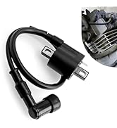Arwrilt 1 PC Motorcycle Ignition Coil, High Performance Ignition Coil for 125/150/250CC Motorcycl...