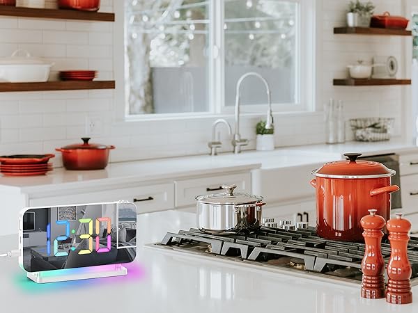 projection alarm clock for bedroom