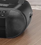 Portable CD Cassette Boombox