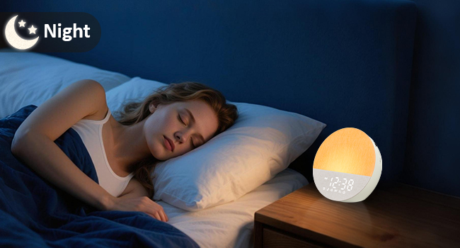 wake up light sunrise alarm clock