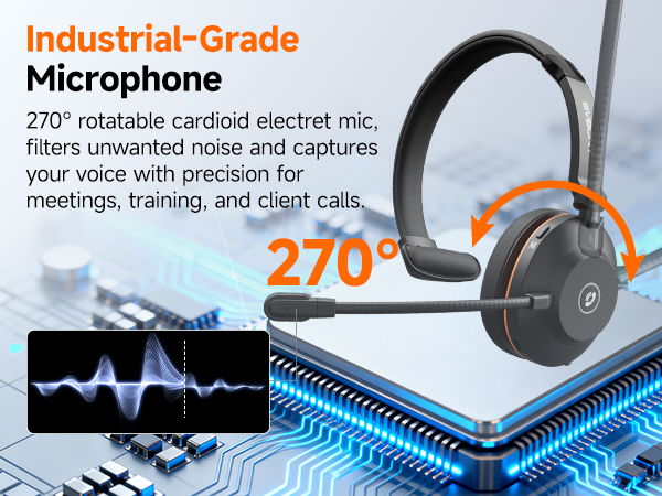 bluetooth headset with microphone