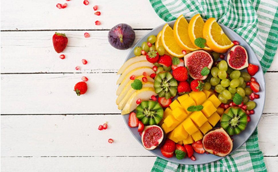 Exquisite fruit tray completed