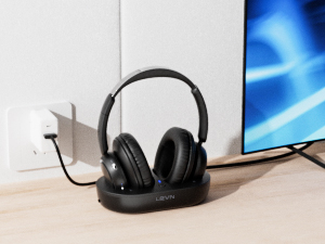 Charge your tv transmitter and keep it on