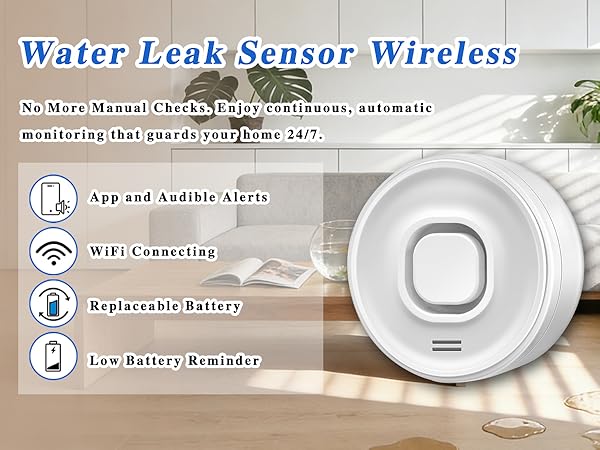 water leak sensor for home