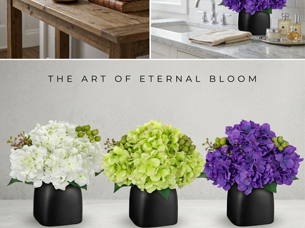 Hydrangea flowers