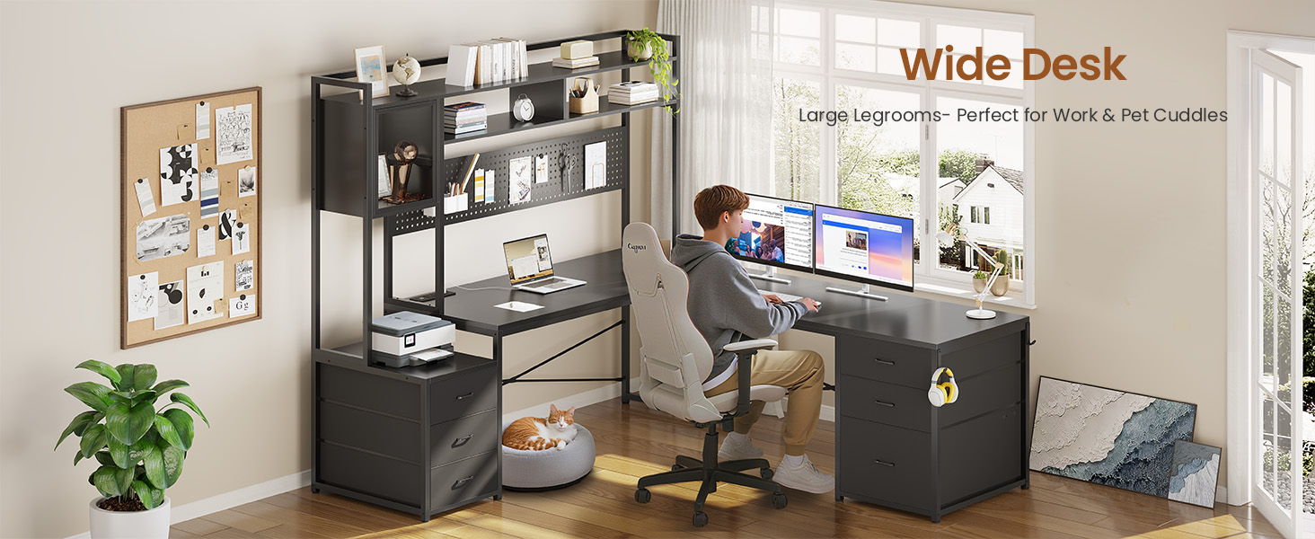 l shaped desk