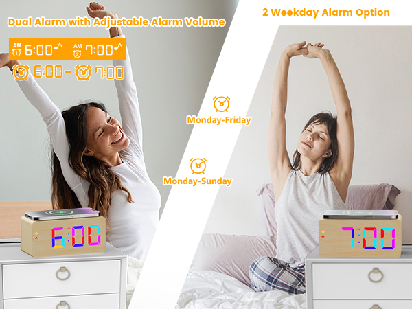 dual alarm clock