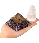 orgone generator amathesis crystal pyramid crystal spiritual protection orgonite necklaces