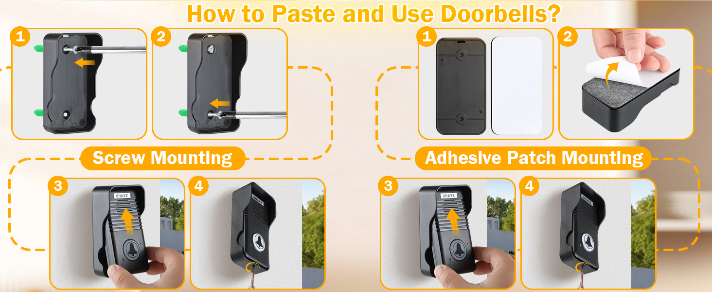 wireless doorbell with receiver