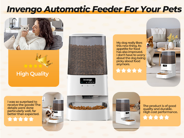 Automatic Cat Feeder for Cats or Dogs