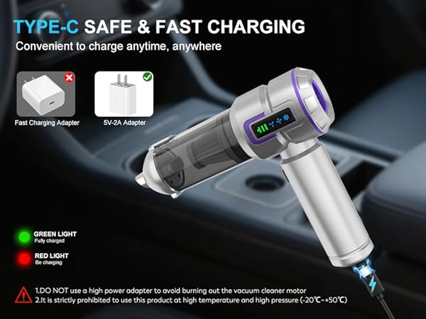 KedeeSparkle Car Vacuum Cleaner