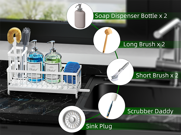 kitchen sink organizer