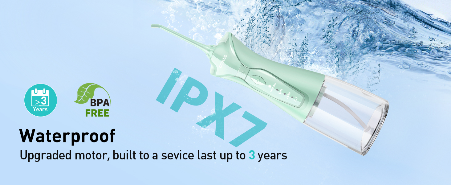 water dental flosser pick teeth cordlss portable Hilo dental con agua, recoge los dientes