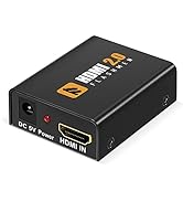 Flashmen HDMI 2.0 Booster HD 4K 60Hz 3D HDMI Signal Amplifier Repeater 18Gbps Bandwidth HDCP 2.2 ...