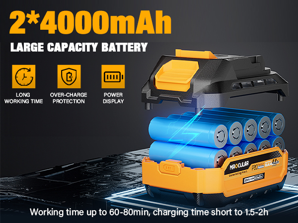 large capacity battery
