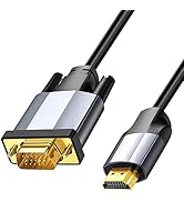 Tianle HDMI to VGA Adapter Cable, 1M/3.3ft Gold Plated 1080P Digital HDMI to VGA Analog Video Ada...