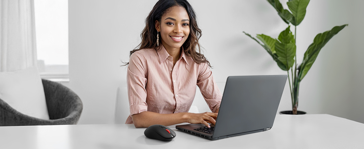 wireless mouse with battery