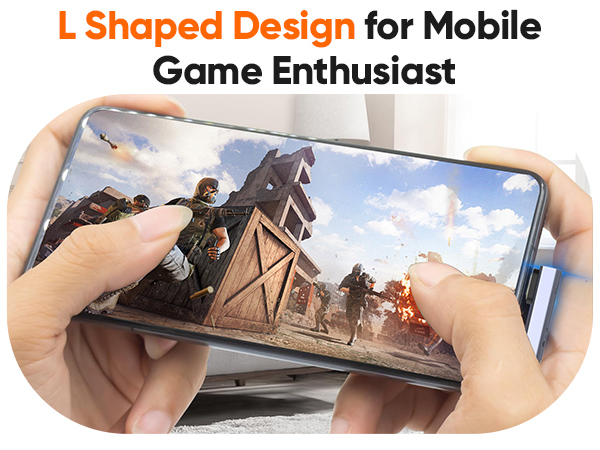 L Shaped Design for Mobile Game Enthusiast