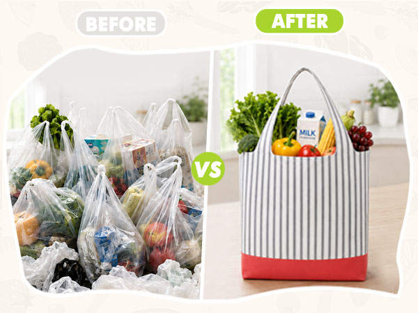reusable shopping bags