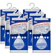W&amp;E Choice Moisture Absorbers Hanging Bag for Your Closet, Dehumidifier Bags for Bathroom, Fragra...