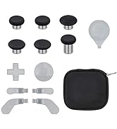 Mcbazel 13 in 1 Metal 6 Swap Thumbsticks Joysticks, 4 Trigger Paddles, 2 D-pads with Adjustment T...
