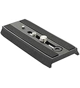 Avella Universal Sliding Quick Release Plate Replacement Camera Mount with 1/4 Inch and 3/8 Inch ...