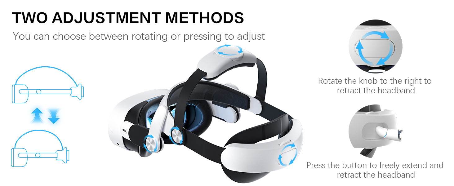 Headband Suitable for Oculus Meta Quest 3/3S