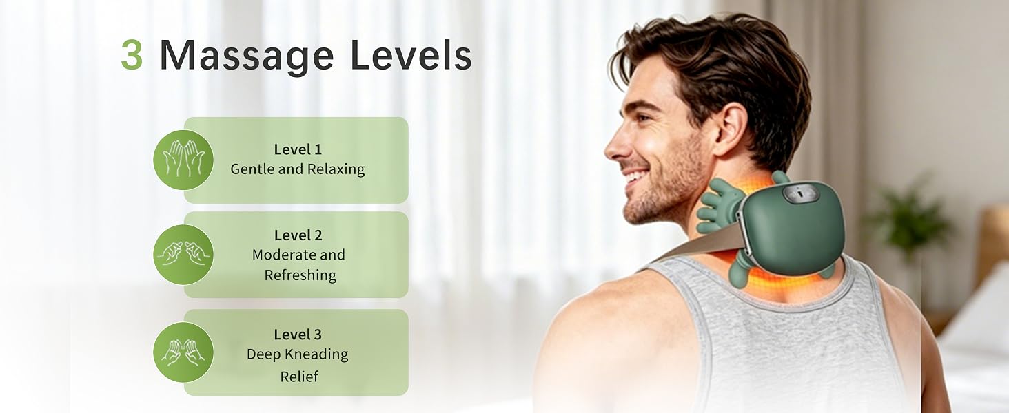 3 massage levels
