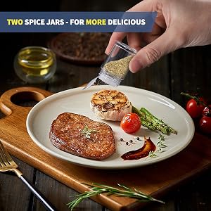 Two Spice Jars