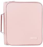 SUNEE Zippered Binder Bag with Handle, 2-Inch 3-Ring O-Ring, 500-Sheet Capacity, Includes Zip Poc...
