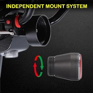 bike bicycle smart tail rear back light usb c rechargeable auto on off waterproof bright cycling led