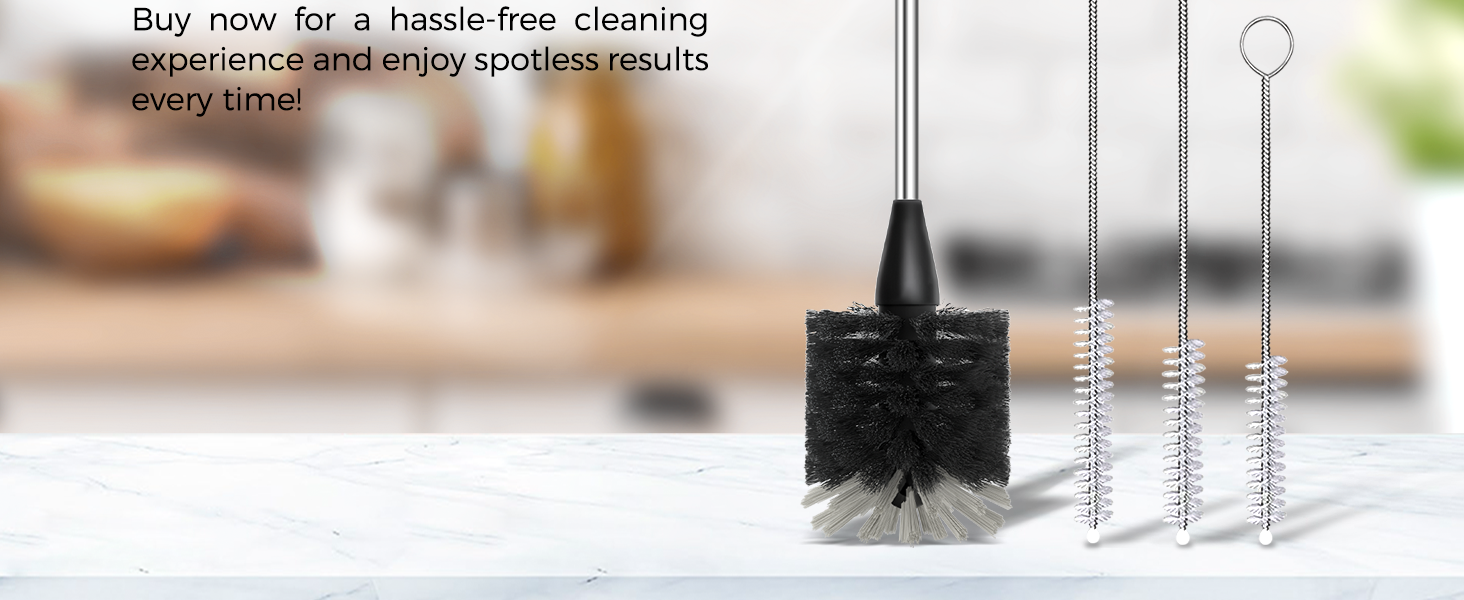 bottle brush water bottle cleaner brush straw cleaner brush