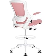 Misolant Tall Office Chair, Drafting Chair for Standing Desk, High Office Chair with Adjustable L...
