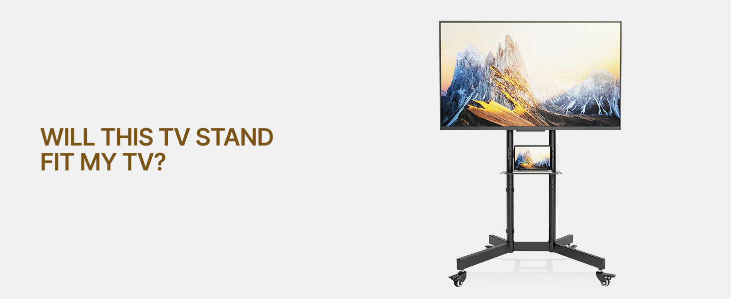 rolling tv cart