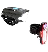 NiteRider Swift 500 Front Bike Light Sabre 110 Rear Bike Light Combo Pack- USB Rechargeable Bicyc...