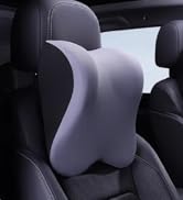 ANTETOKO Car Pillow for Neck Pain Relief and Cervical Support,Pure Memory Foam Car Neck Pillow fo...
