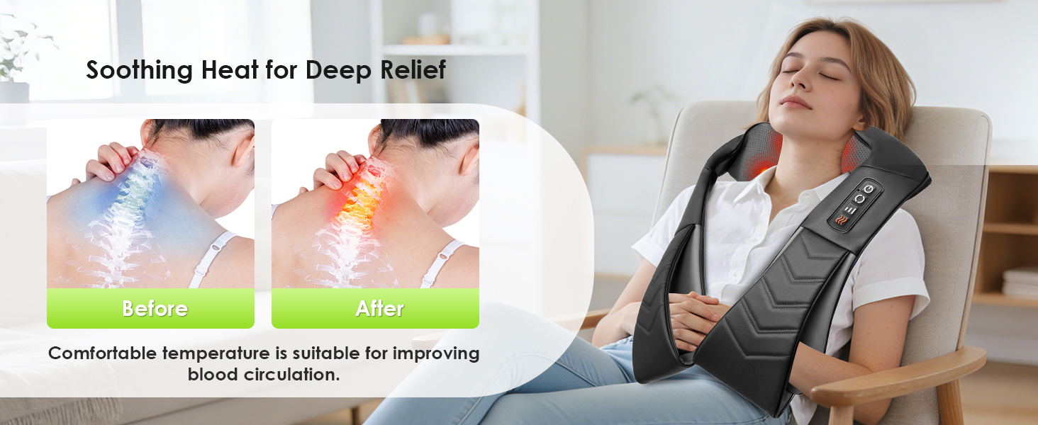 cordless massager with heat