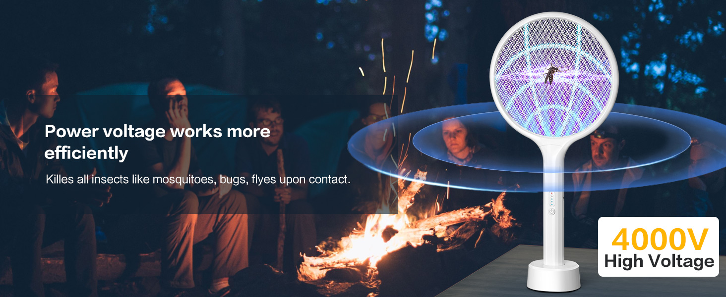 electric bug zapper racket