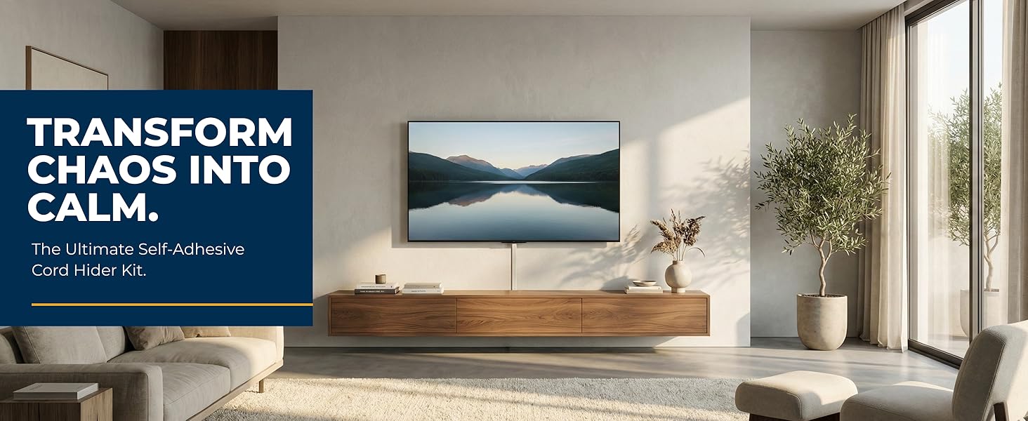 cord hider wall mounted tv kit wire hider cable raceway cord cover wire wall paintable cable channel