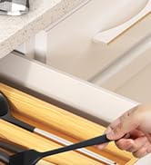 Lifewit Utensil Organizer for Kitchen Drawer, Expandable Cooking Utensil Tray, Bamboo Cutlery Sil...