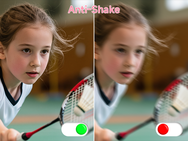 anti-shake camera