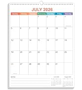 2026-2027 Calendar - Wall Calendar 2026-2027 from July 2026 - December 2027, 18 Months Calendar w...