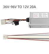 DC-DC 84V 72V 60V 48V Step-Down to 12V 20A 240W high-Power Converter Step-Down Device Suitable fo...