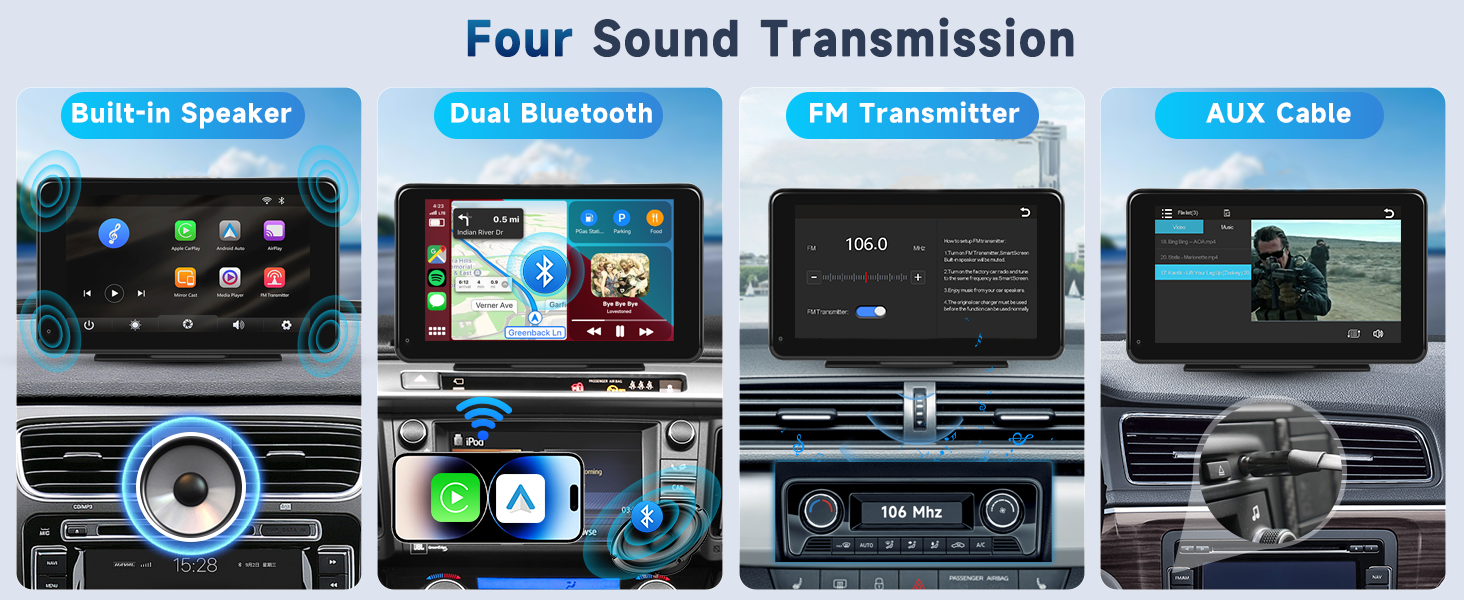 Wireless Car Stereo