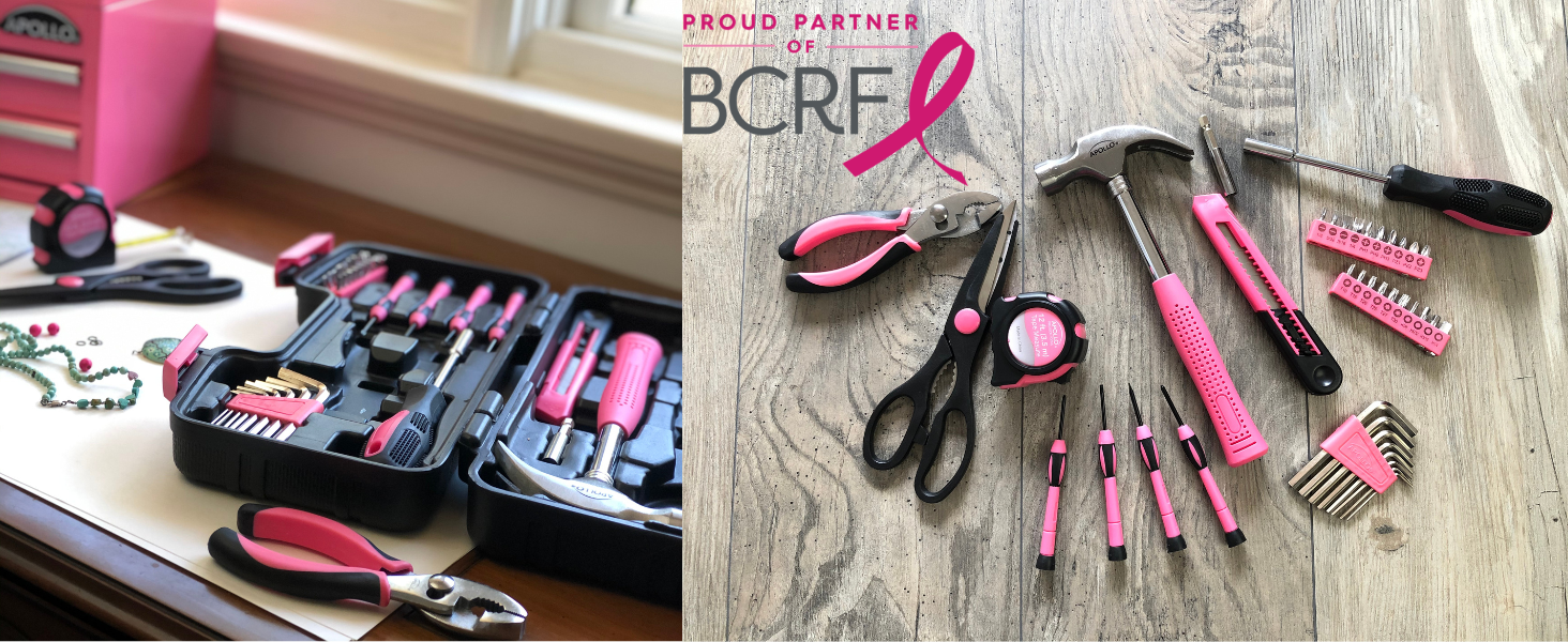 APOLLO tools donates to breast cancer with the sale of their pink tool line