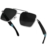 Pilot Smart Glasses,Bluetooth Sunglasses for Women/Men with Audio, Polarized Sunglasses,Dual Mic ...