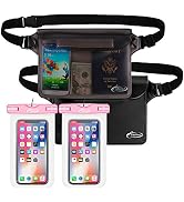 AiRunTech Waterproof Dry Bag and Waterproof Cell Phone Bag for Outdoor Water Sports, Boating, Hik...