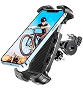 Viccux Motorcycle Phone Mount, Upgrade [Never Fall Off] [0 Shake] Bike Phone Mount, [3s Put & Tak...
