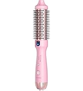 Thermal Brush for Less Damage, Zavarea 1.5 Inch Heated Round Brush for Blowout Look, Heated Style...