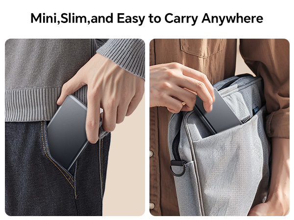 Mini,Slim,and Easy to Carry Anywhere